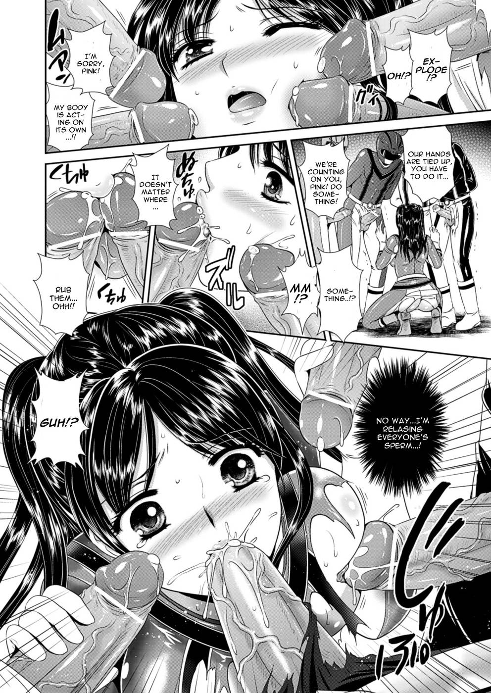Hentai Manga Comic-Myouou Sentai Jutsuranger-Read-14